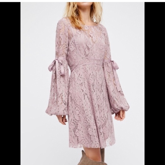 For Mindseye506 Free People Ruby Mini dress - outer layer only. Would fit S/XS - Picture 3 of 6